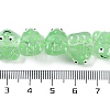 Transparent Glass Enamel Beads Strands GLAA-B021-05B-4