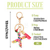Fruit Series Letter Resin Keychains KEYC-TAC0033-02X-3