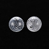 Transparent Handmade Blown Glass Globe Beads GLAA-T012-33C-2