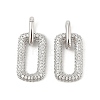 Brass Micro Pave Cubic Zirconia Pendants KK-P300-02P-1