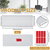 8Pcs Aluminium Alloy Commodity Label Display FIND-BC0019-69B-02-2