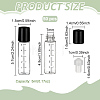Empty Portable Glass Roller Ball Bottles MRMJ-WH0112-08-2
