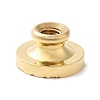 Golden Plated Round Shaped Wax Seal Brass Stamp Head STAM-K001-07G-07-2