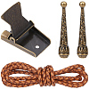 DIY Flower Bolo Tie Making Kit DIY-GF0014-25B-7