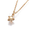 Brass Pendant Necklaces NJEW-JN02386-9