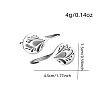 Zinc Alloy Dangle Earrings FS-WG591E0-01-4