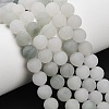 Natural Tianshan Cui Quartzite Beads Strands G-G305-A02-8mm-1