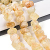 Natural Citrine(Heated) Beads Strands G-N347-18A-03-1