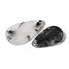 Natural Tourmalinated Quartz Pendants G-D365-02E-02-2