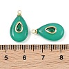 Dyed Natural White Jade Pendants GG-CBA4154-03G-01-3