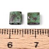 2-Hole Baking Paint Glass Seed Beads SEED-N009-03E-3