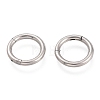 Non-Tarnish 304 Stainless Steel Sleeper Earrings EJEW-L256-01C-P-2