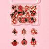 24Pcs 6 Styles Alloy Crystal Rhinestones Connector Charms FIND-FS0004-78-7