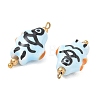 Handmade Porcelain Pendants STAS-Q119-31G-04-2