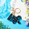 1Pc Resin Letter Keychains KEYC-TADJ0001-09K-4