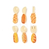 Dining Tool Theme Opaque Resin Cabochons CRES-M037-11-1