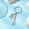 Valentine's Day Theme Alloy Keychains KEYC-JKC01052-04-1