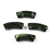 Opaque Two Tone Color Acrylic Beads MACR-ZX023-01B-1