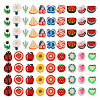  190pcs 19 style Handmade Polymer Clay Bead CLAY-TA0001-21-14