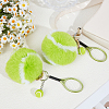 Polyester Pendant Decorations AJEW-WH20020-617E-3