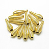 Plated Iron Spring Beads IFIN-S696-105G-2