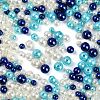 ABS Plastic Imitation Pearl Beads KY-G030-01E-1