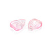 Transparent Spray Painted Glass Charms GLAA-S190-020A-05-3