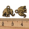 Tibetan Style Alloy Charms TIBEP-S319-074AB-NR-3