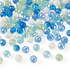 125Pcs 5 Colors Electroplate Glass Beads EGLA-TA0013-63-3