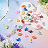 50Pcs Baking Paint Acrylic Pendants OACR-TA0004-83B-5