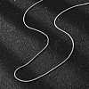 Tarnish Resistant 304 Stainless Steel Snake Chains Necklaces STAS-F094-24P-4