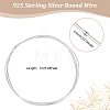 1M 925 Sterling Silver Wire STER-BBC0002-13-2