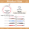 10Pcs 5 Colors Faux Suede Cord Bracelet Making DIY-ME0003-70-2