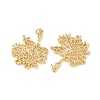 Brass Pendants KK-L255-01G-04-2