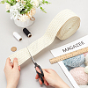 5 Yards Flat Polyester Elastic Wide Band OCOR-WH0090-052B-3
