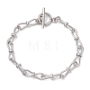 304 Stainless Steel Infinity Link Chains Bracelets for Women BJEW-JB12756-2