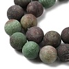 Natural Green Opal Beads Strands G-H045-A03-10MM-01-4