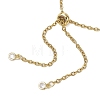 304 Stainless Steel Cable Chain Macrame Pouch Slider Necklace Making NJEW-JN05069-02-4