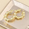Brass Hoop Earrings for Women KK-CBAD851-41G-2
