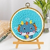 DIY Punch Embroidery Beginner Kits PW-WG3DC73-05-1