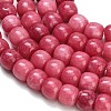Dyed Natural White Jade Beads Strands GG-CBA88FB-01A-3