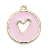 Alloy Enamel Pendants KK-A151-01G-RS-2