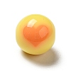 Two Tone Opaque Acrylic Beads SACR-K003-03-2