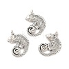 Tibetan Style Alloy Pendants TIBE-B001-21AS-3