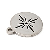 Non-Tarnish 201 Stainless Steel Pendants STAS-E015-07P-3