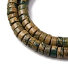 Natural Verdite Stone Beads Strands G-L624-I11-3x6mm-4
