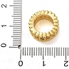 Brass Pave Cubic Zirconia Beads CU-CBA0A9C-13G-B-3
