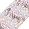 Electroplate Glass Beads Strands EGLA-P065-01A-02-1