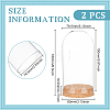 Glass Dome Cover AJEW-WH0505-27-2