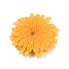 Opaque Resin Flowers Cabochons RESI-R463-02A-1